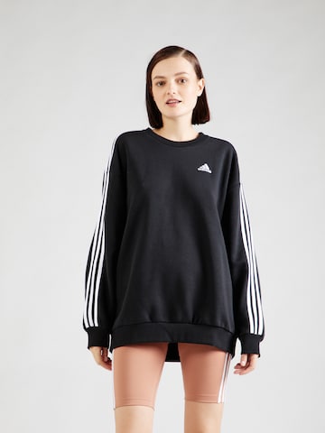 Hanorac sport 'Essentials' de la ADIDAS SPORTSWEAR pe negru: față