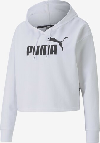 PUMA Sweatshirt 'Essentials' in White: front