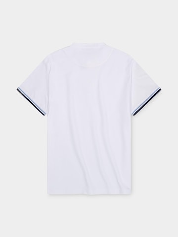 Bavarian Caps Shirt 'Edelweiß' in White