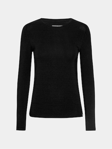 Copenhagen Bamboo Shirt in Zwart: voorkant