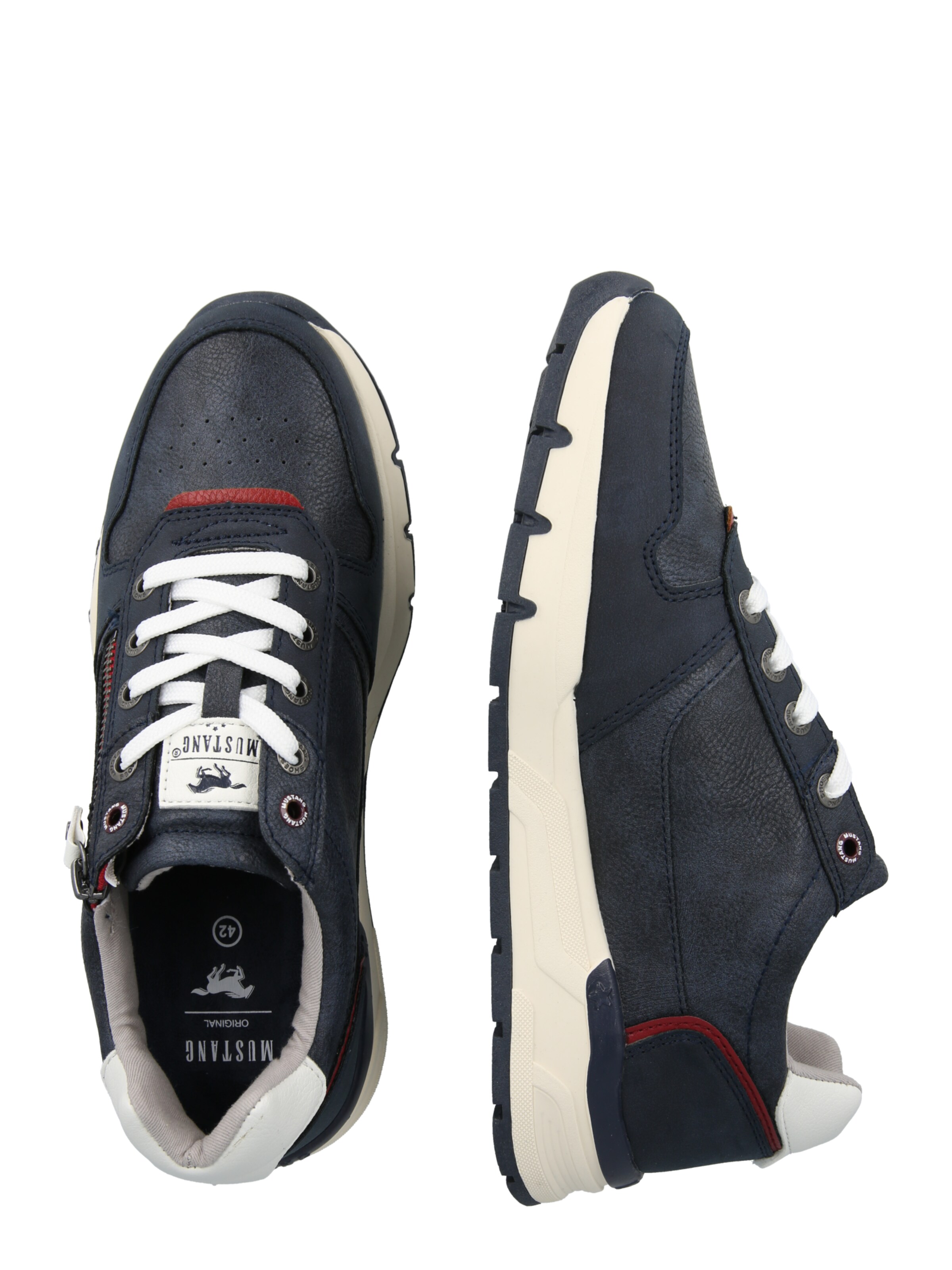 MUSTANG Platform trainers in Blue