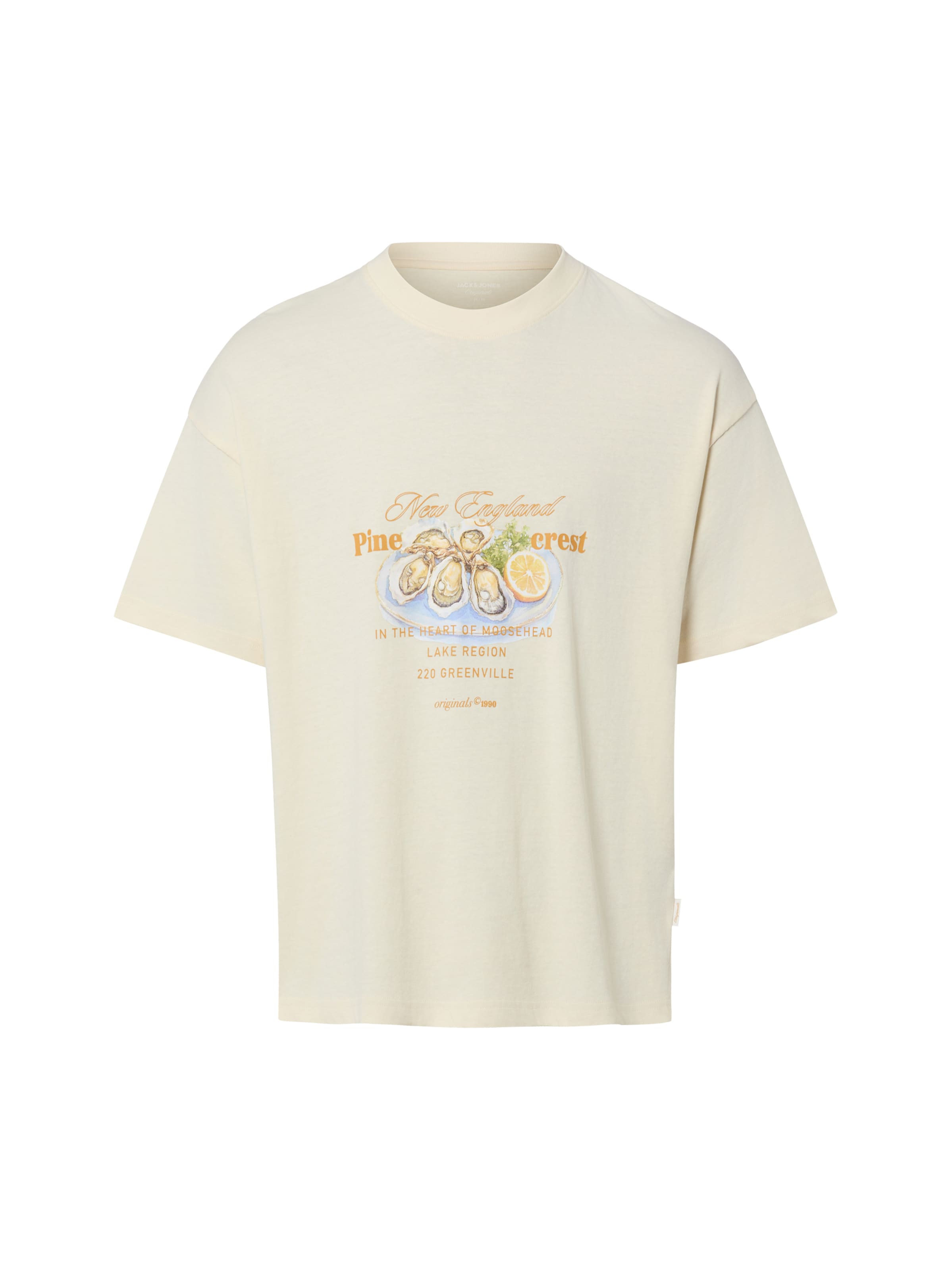 JACK & JONES Shirt ' Rmaine ' in Beige: front