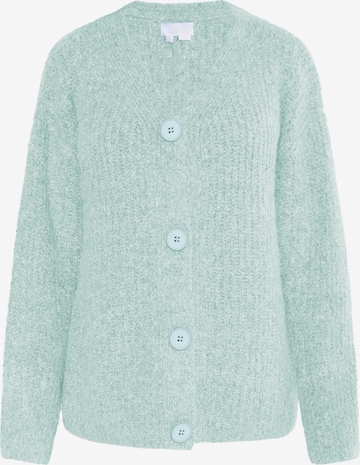 usha WHITE LABEL Strickjacke 'Lynnea' in Blau: predná strana