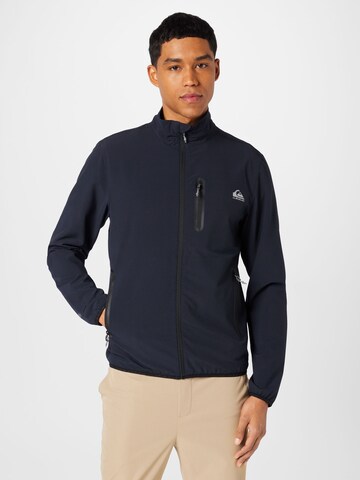 Veste fonctionnelle QUIKSILVER en noir : devant