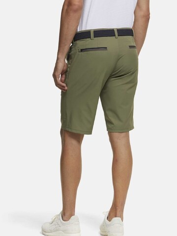 MEYER Slimfit Broek 'B-Arran' in Groen