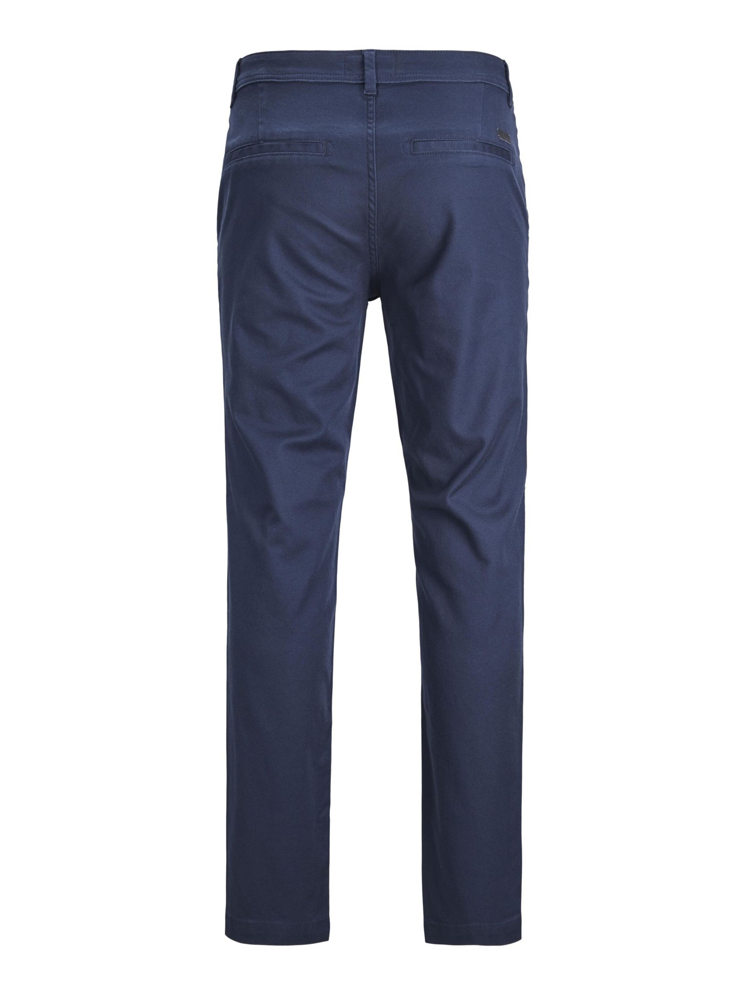 JACK & JONES regular Lærredsbukser i blå