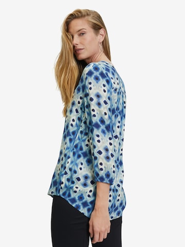 Cartoon Blouse in Blauw