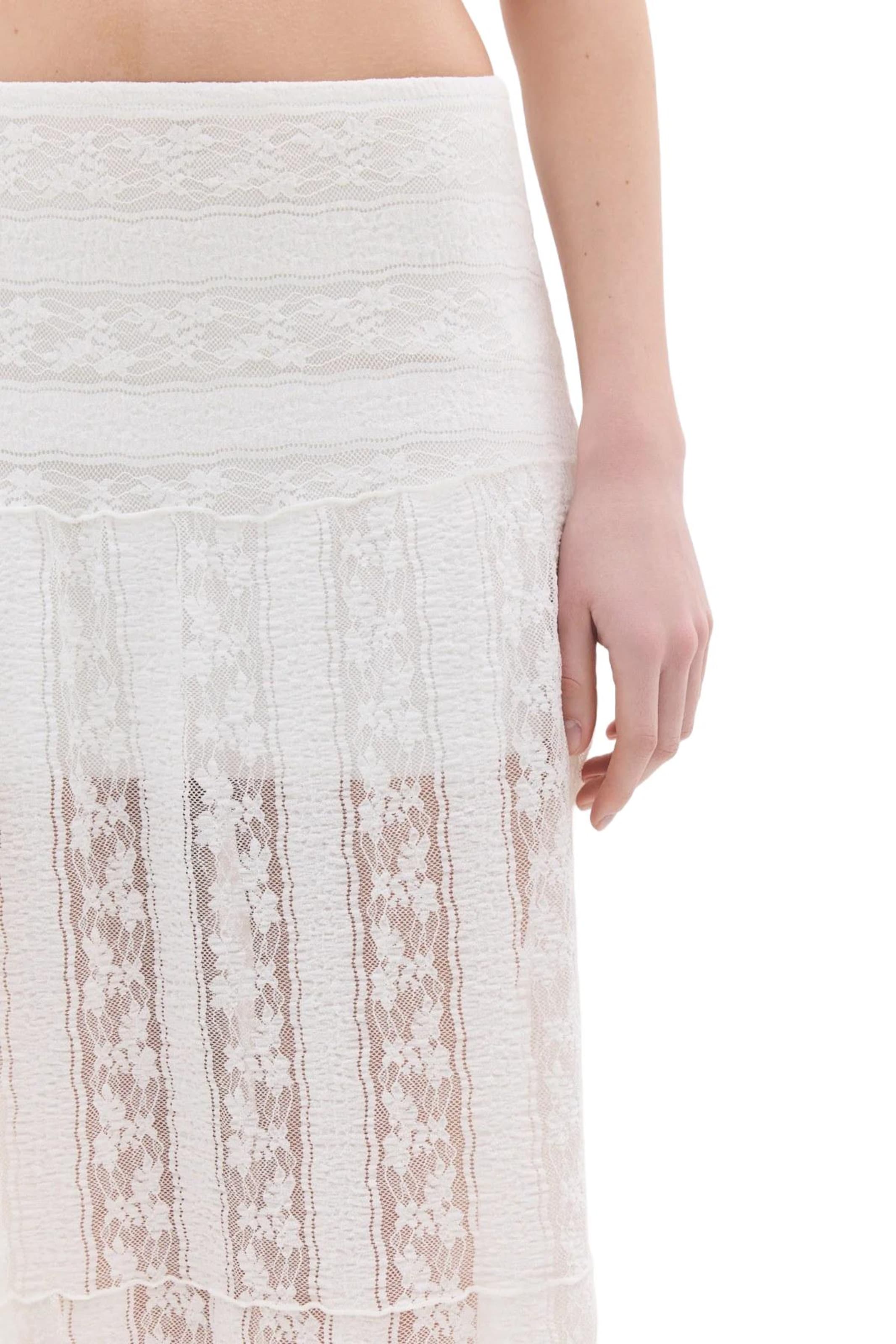 No Matter What Skirt 'Etek' in White