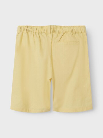 NAME IT Regular Broek in Geel