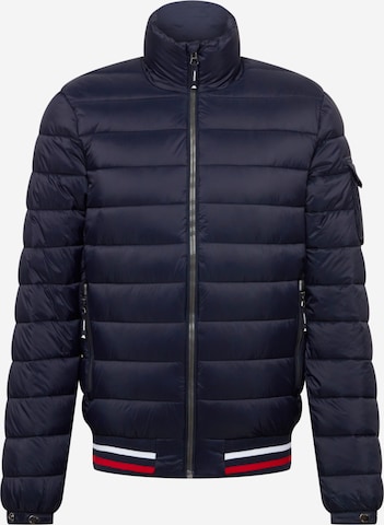 Superdry Tussenjas 'FUJI' in Blauw: voorkant