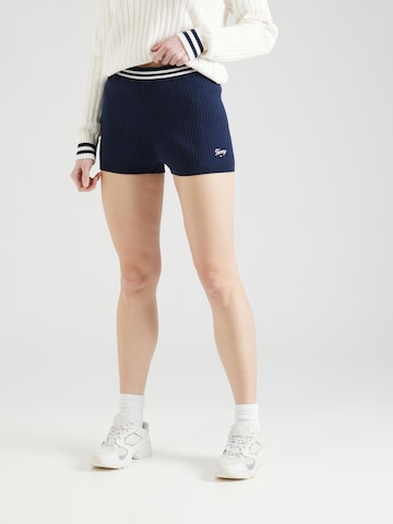 Skinny Pantaloni de la Tommy Jeans pe albastru: față