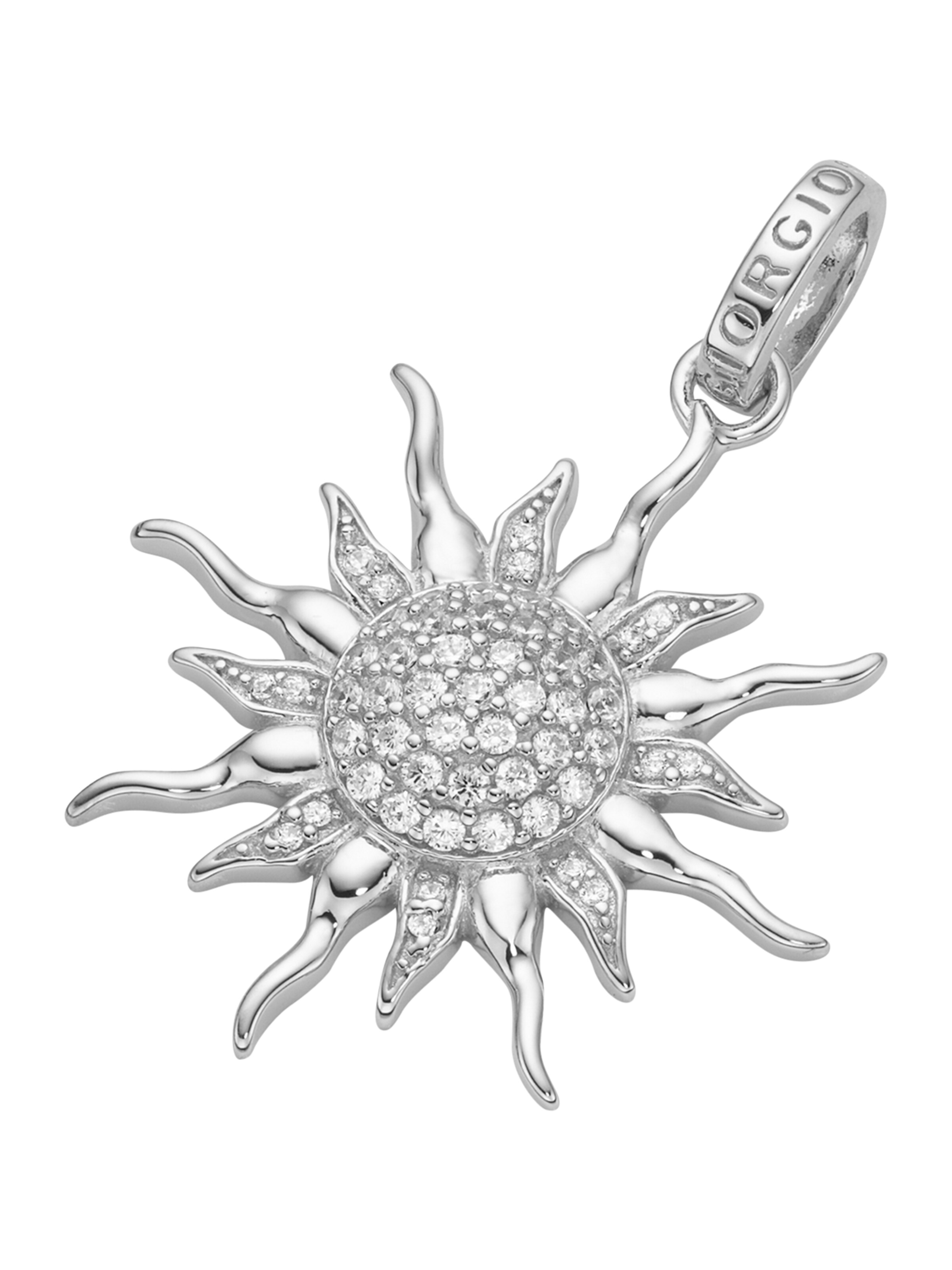 Giorgio Martello Milano - Colgante en plata: frente