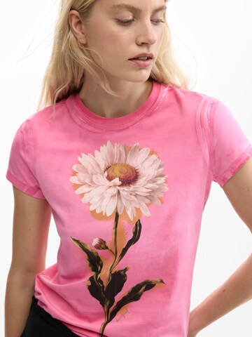 Desigual - Camisa em rosa