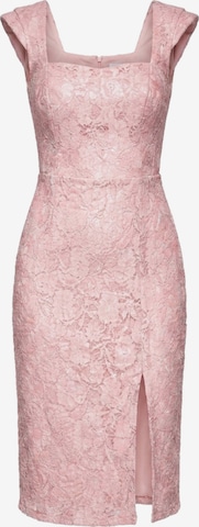 Ombre Avondjurk in Roze: voorkant