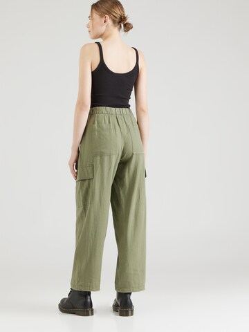 GAP Wide Leg Hose in Grün