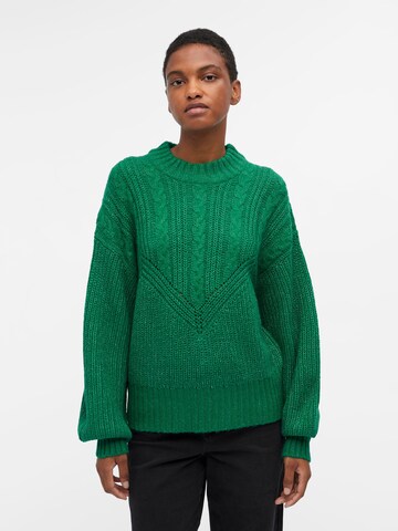 Pullover 'Nova Stella' di OBJECT in verde: frontale