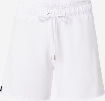 Regular Pantalon de sport DKNY Performance en blanc : devant