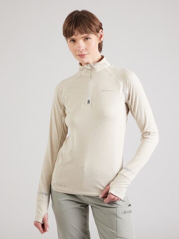 ENDURANCE Functioneel shirt 'Canna V2.0' in Beige: voorkant
