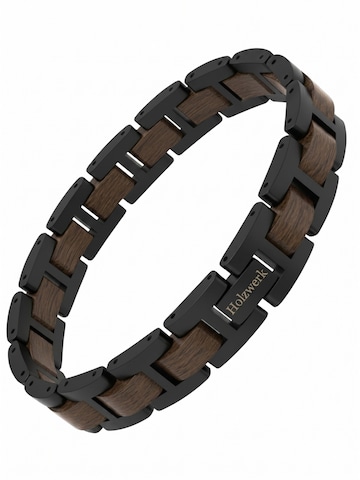 Bracelet 'THUMSEE' Holzwerk en noir : devant
