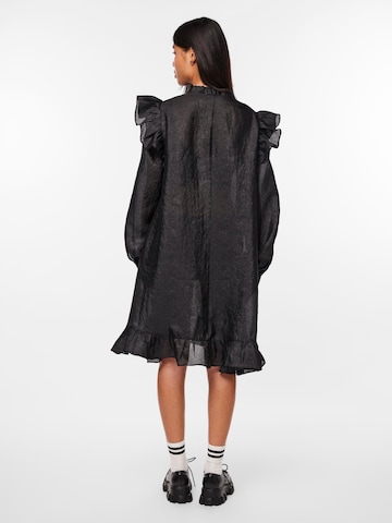 PIECES Shirt Dress 'SUN' in Black