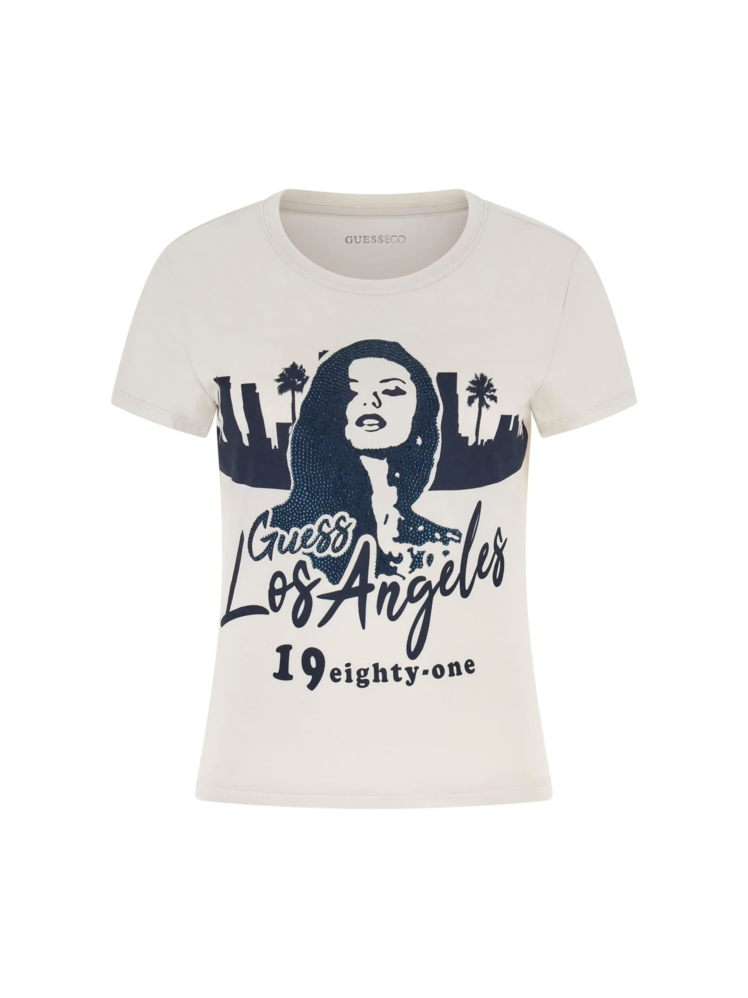 GUESS Shirt in Beige: front