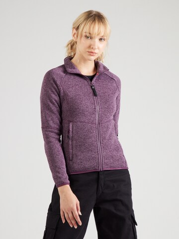 Jachetă  fleece funcțională 'ADDISON' de la ICEPEAK pe mov: față
