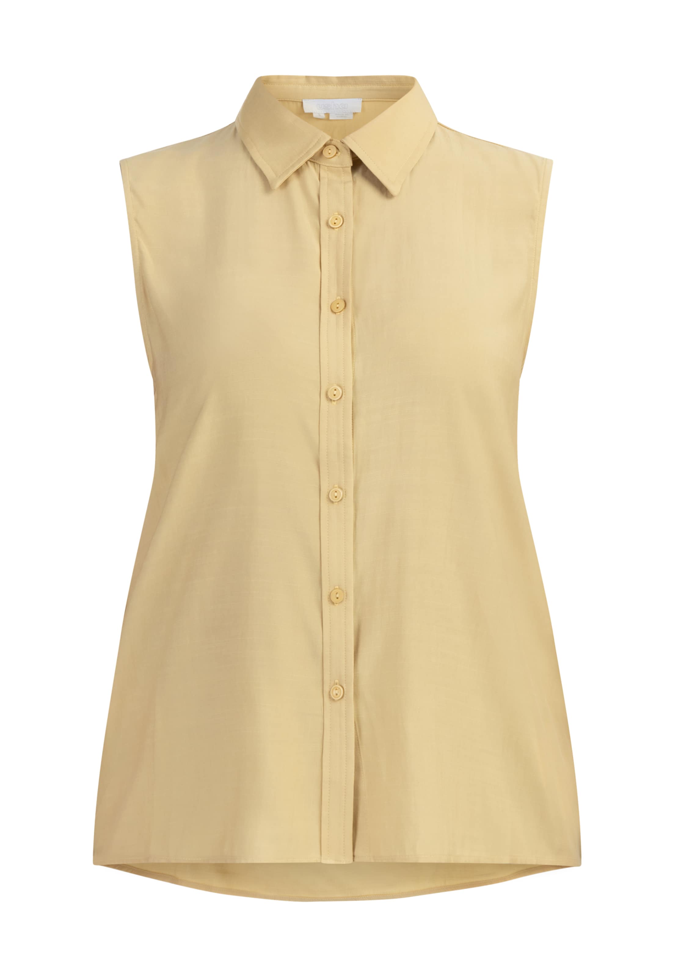 usha WHITE LABEL Halenka – žlutá: přední strana