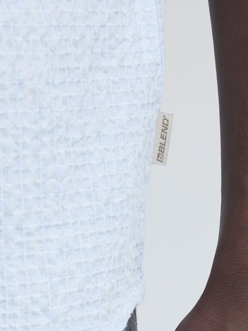 BLEND Regular Fit Kurzarmhemd ' BHBarny ' in Blau