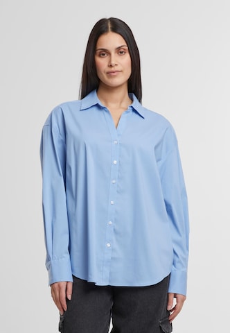 Chemisier ' ' Urban Classics en bleu : devant