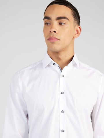 OLYMP - Ajuste regular Camisa de negocios 'Level 5' en gris