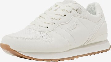 ESPRIT Sneakers laag in Wit: voorkant