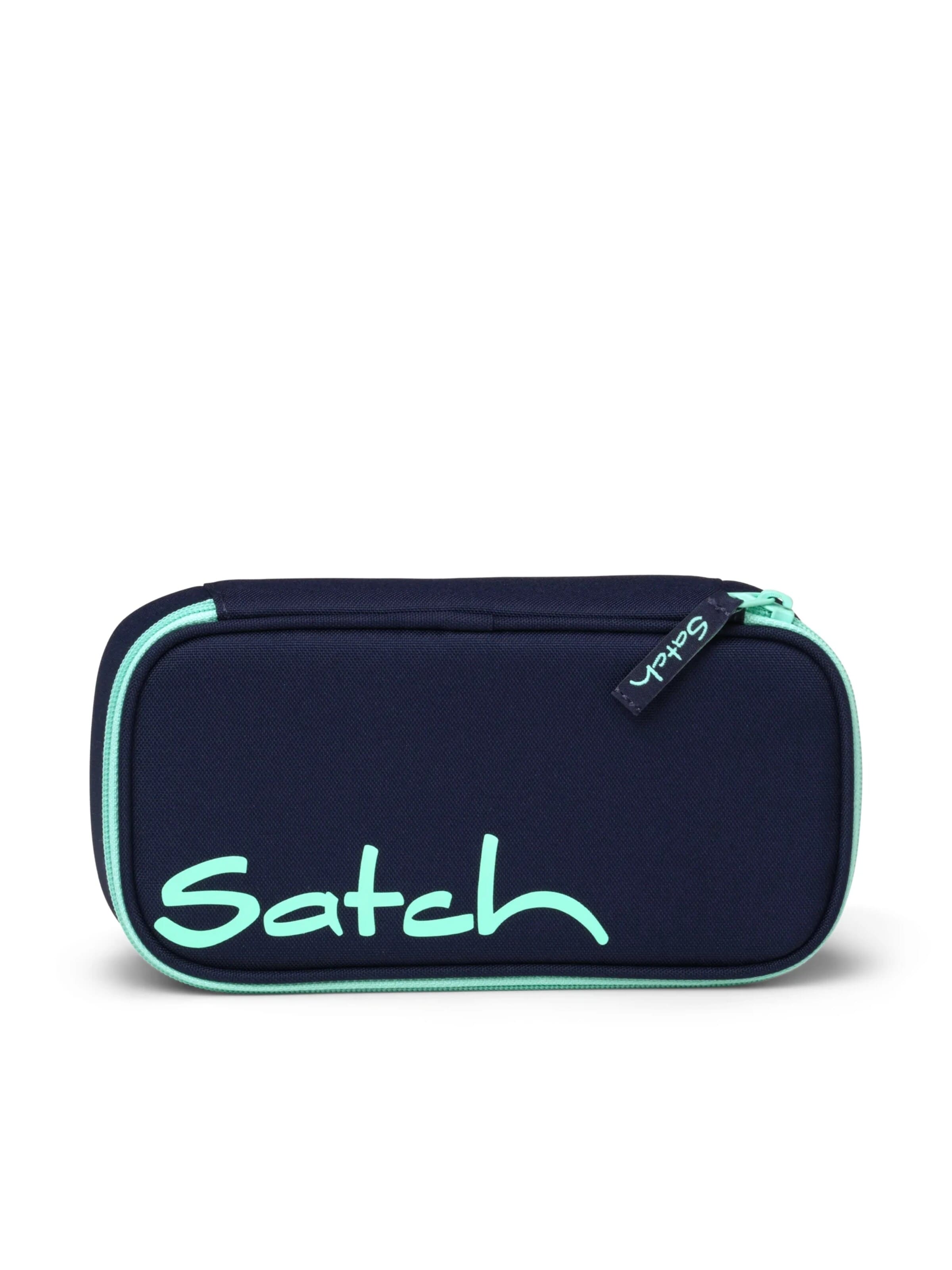 Satch Tasche 'Federmäppchen Schlamperbox'‌‌‌‌‌‌ in Grün: Vorderseite