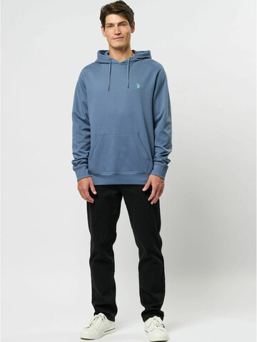 U.S. POLO ASSN. Sweatshirt 'Brayden' i blå