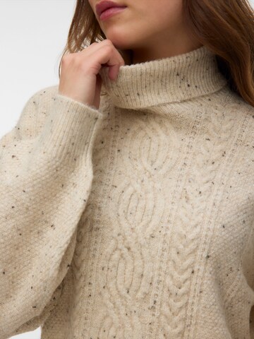 VERO MODA - Jersey 'VMAsh' en beige
