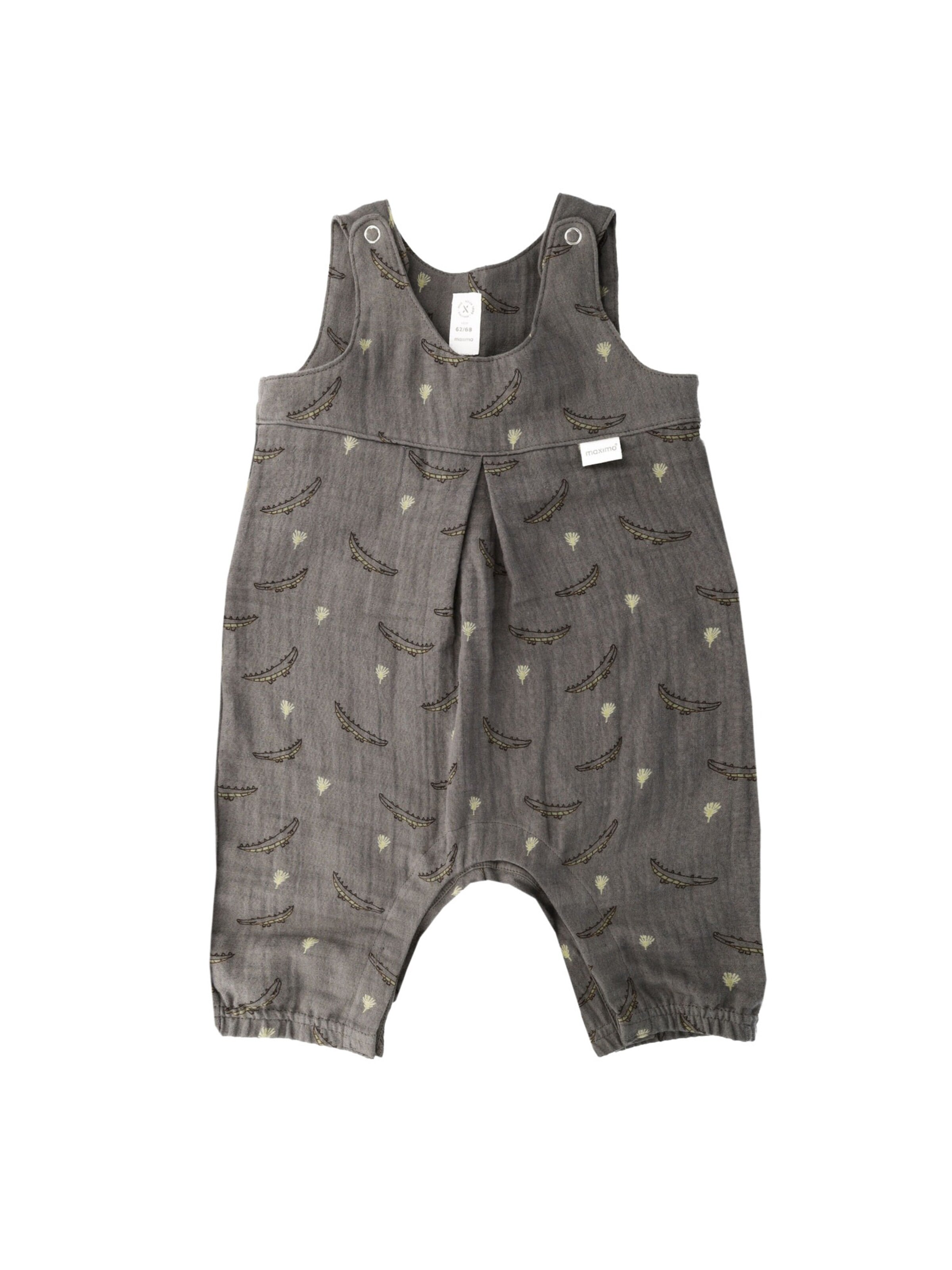 MAXIMO Overall in Grau: Vorderseite