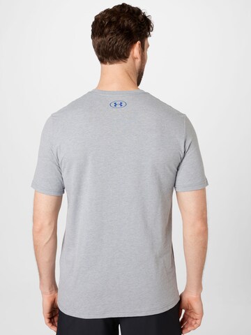 T-Shirt fonctionnel 'Foundation' UNDER ARMOUR en gris