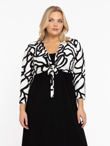 YOEK Bolero in Beige: front