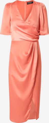 Little Mistress - Vestido en naranja: frente