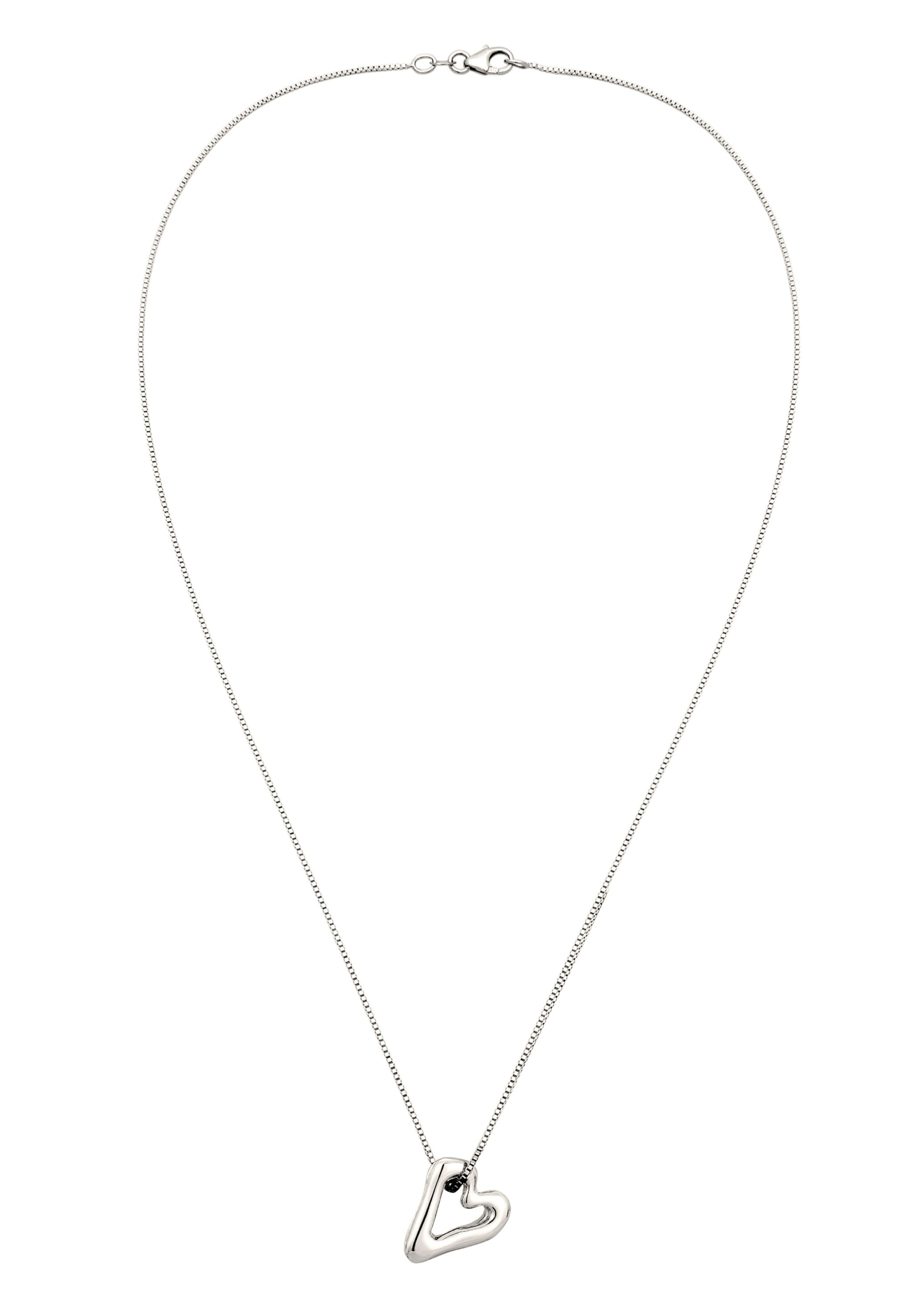 ELLI Ketting in Zilver: voorkant