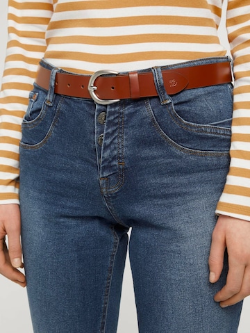 TOM TAILOR DENIM Belt in Brown