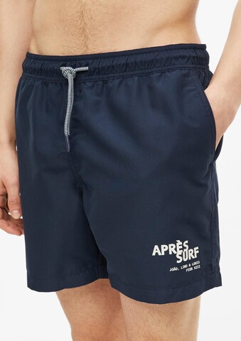 s.Oliver Badeshorts in Blau