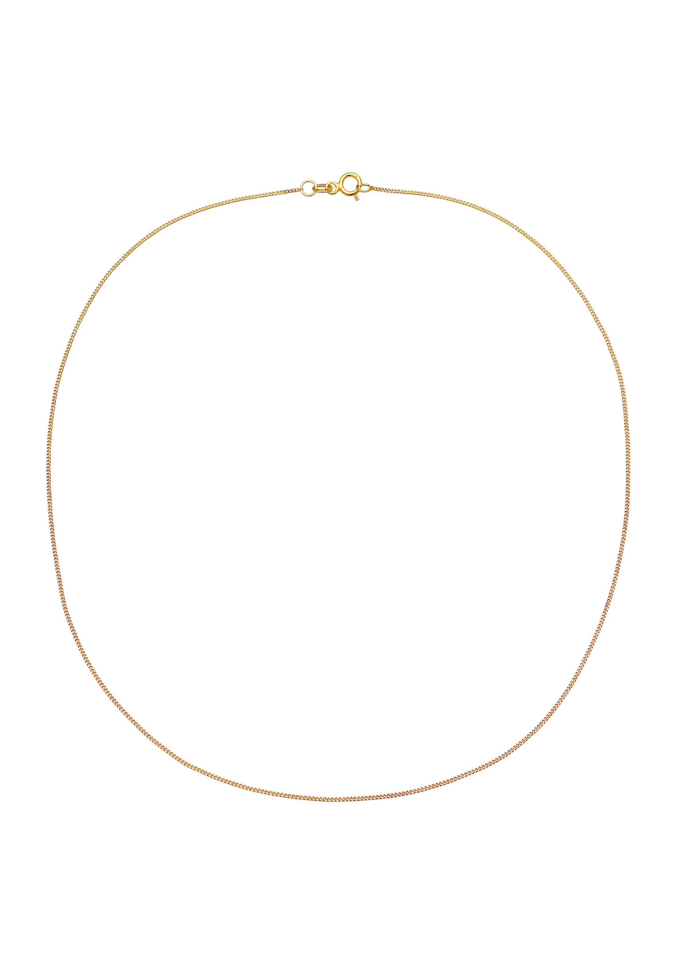 ELLI PREMIUM Halskette Basic Kette in Gold