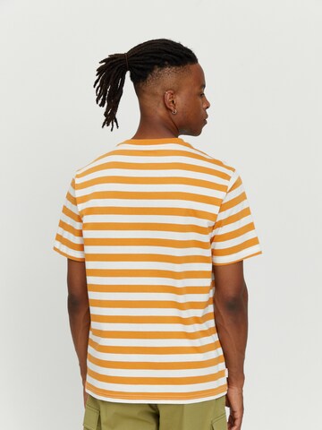 mazine T-Shirt ' Driggs Striped T ' in Orange