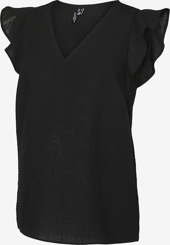 Vero Moda Maternity Blouse in Zwart: voorkant