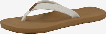 Tongs 'Tides' REEF en blanc : devant