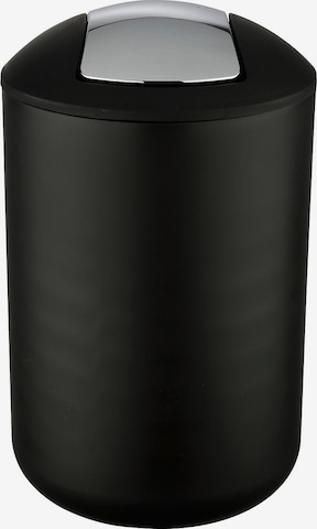 Wenko Mülleimer 'Brasil' in Schwarz: Vorderseite
