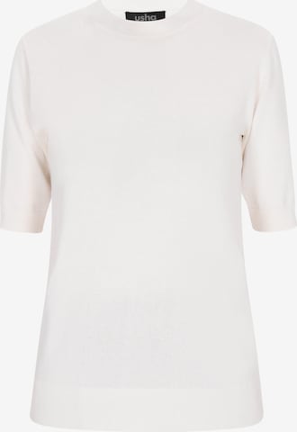 usha BLACK LABEL Sveter - Béžová: predná strana