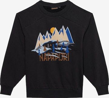 Sweat 'ELLIS' NAPAPIJRI en noir : devant