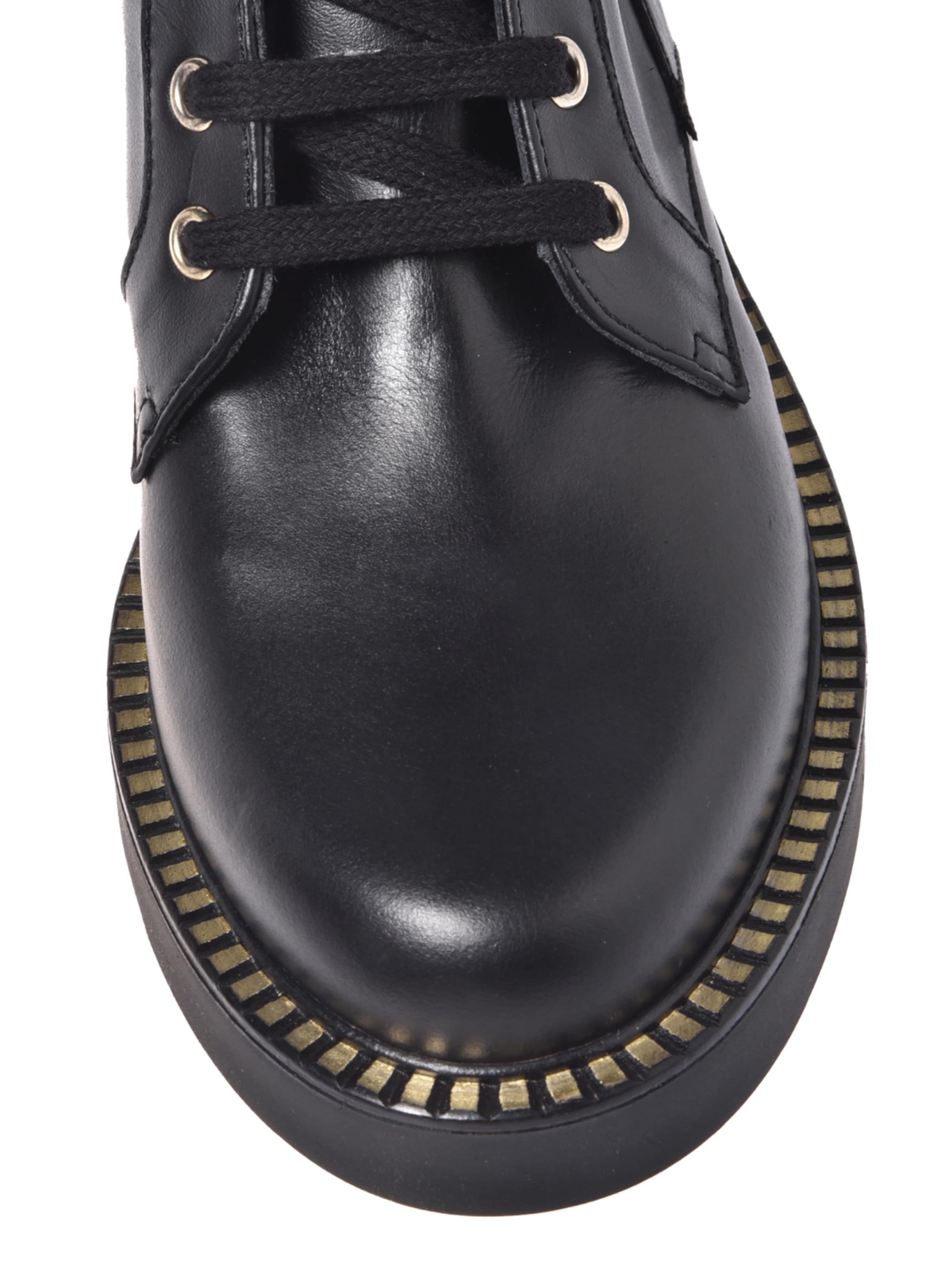 BALDININI Lace-up bootie in Black