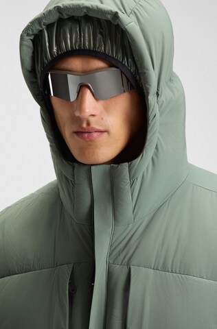 BOSS Winter Coat in Green